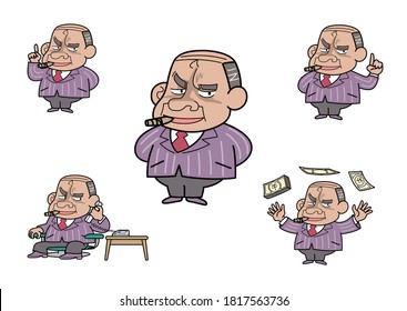 社長イラストフリー素材透過、PNG画像、ベクトル、PSDと無料ダウンロード Pngtree