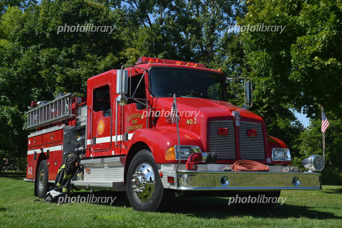 アメリカ消防ポンプ車 1 25 プラモデル