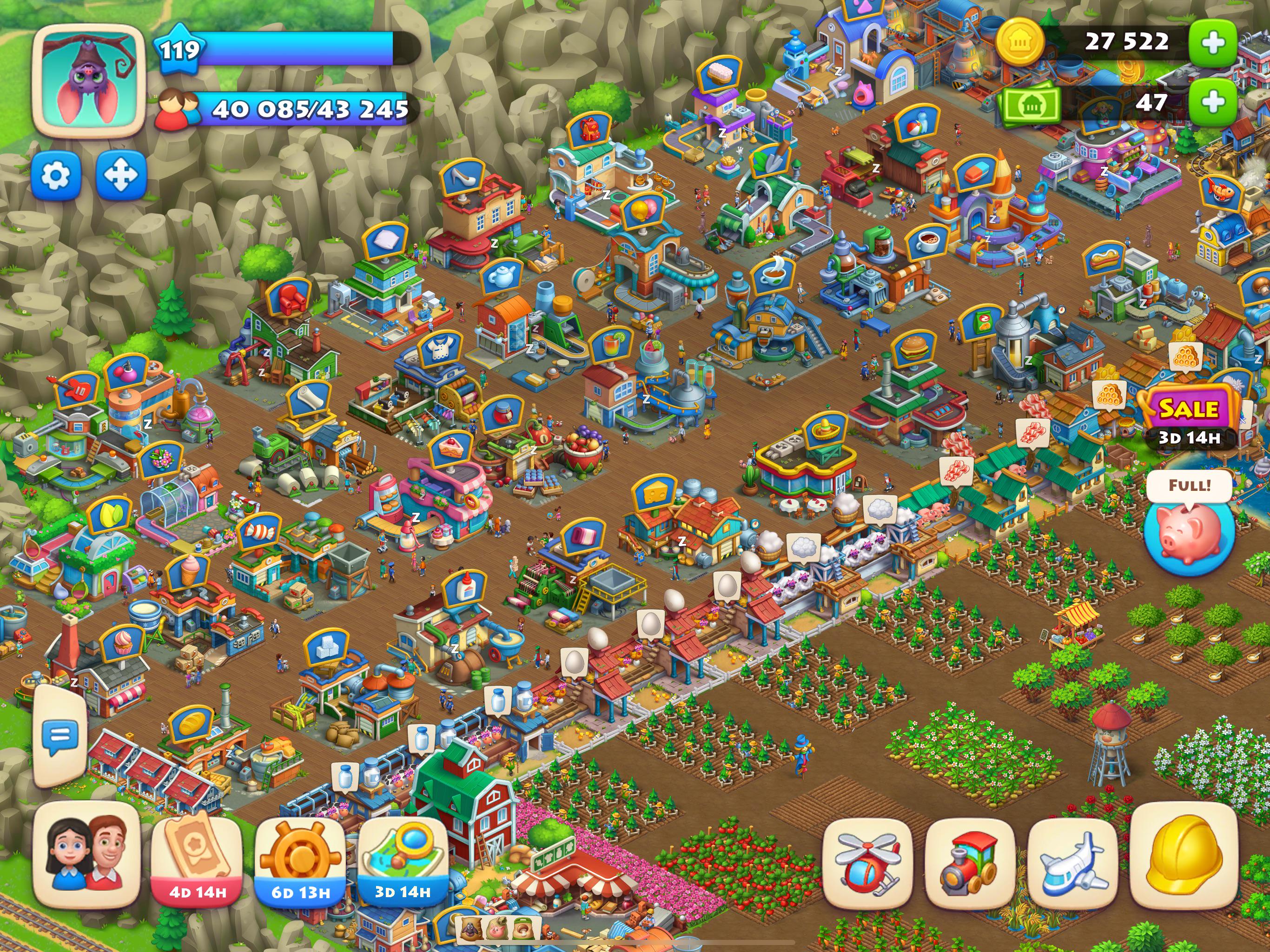 タウンシップ 農場 レイアウトTikTok