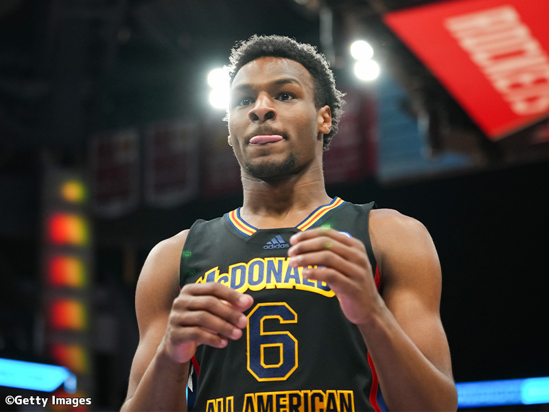 NBA レイカーズのブロニー・ジェームズがプレシーズン最終戦で17得点「余計なことは考えずにただプレーする」バスケットボール総合情報サイトバスケットカウント BASKET COUNT