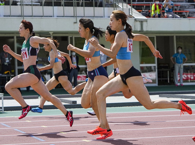 乳首丸見えｗｗ 第99回日本陸上選手権で福島千里の乳首がテレビで放送される 画像あり