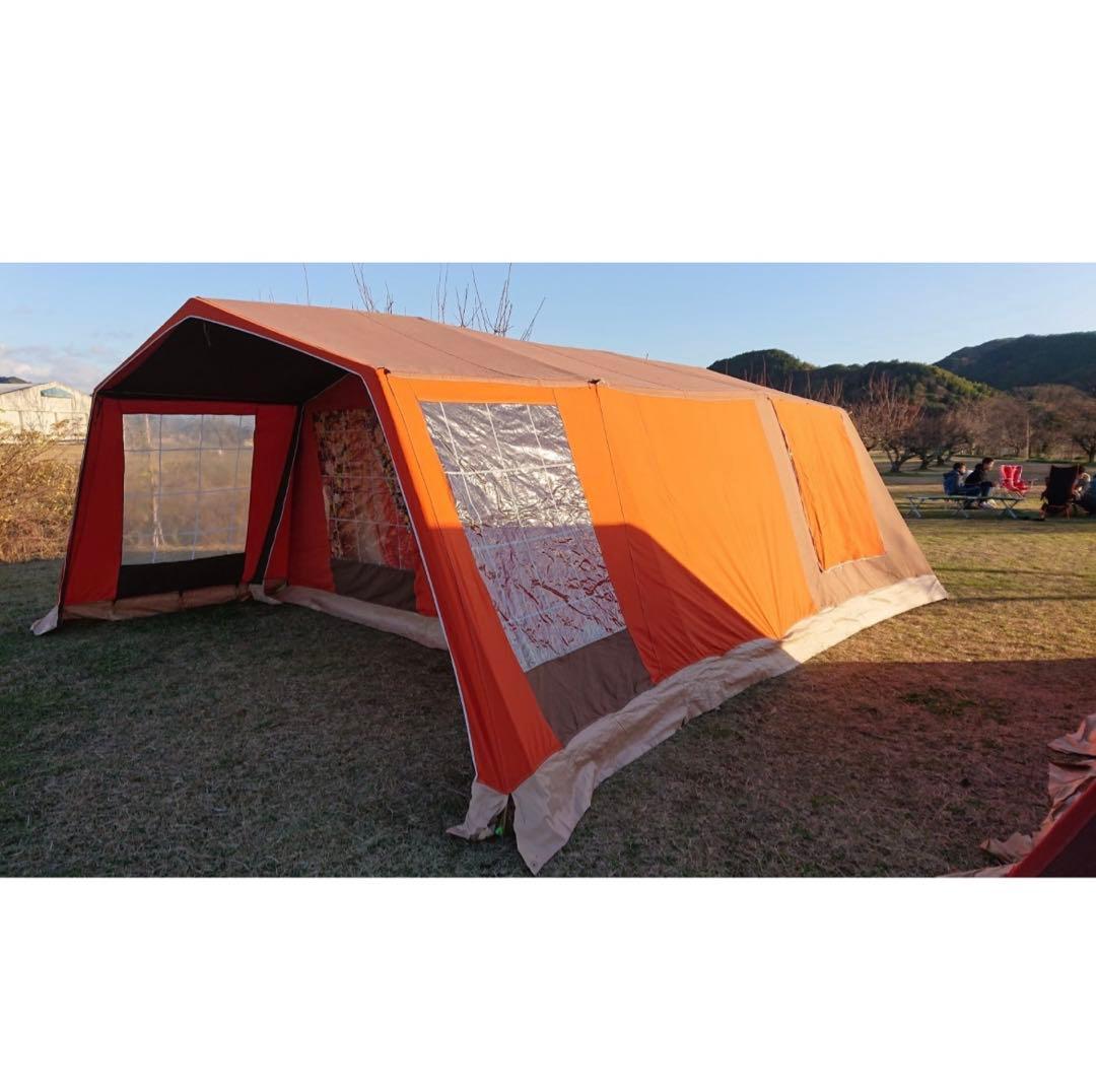 Brand ビンテージテント ヴィンテージテント 鉄骨テント ロッジ型テント 極上 鉄骨テント ヴィンテージ - メルカリ