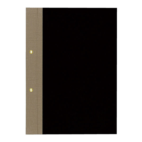 KOKUYO コクヨ 綴込表紙 B5S2穴 2枚1組 丈夫 布貼り補強 とじ込表紙 クロス貼り 黒表紙 書類 ファイル ツ-1 :ブングショップヤフー店 - 通販 - Yahoo!ショッピング