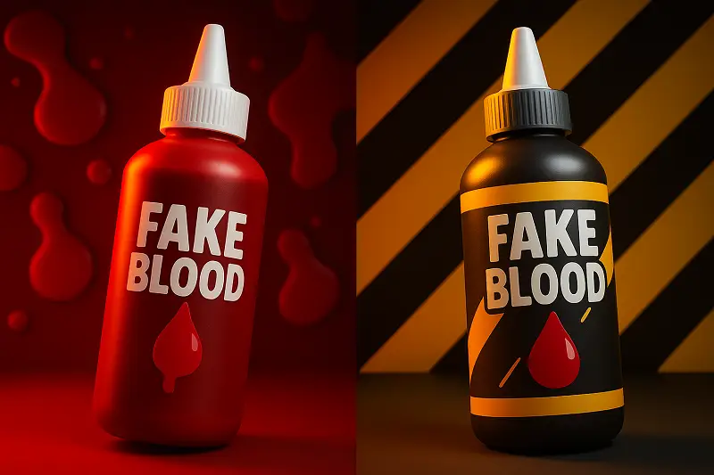 ハロウィンで血のりを使いたいけど落ちなかったらどうしよう問題解決!? 洗濯で落ちる血のりを発見したので使ってみた🧟Pouch ポーチ