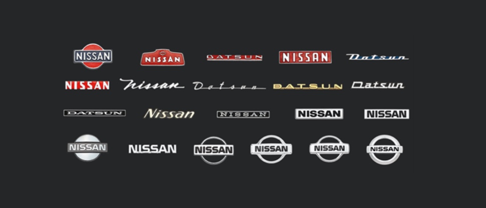 ダイナミックな新しい日産ロゴエンブレム