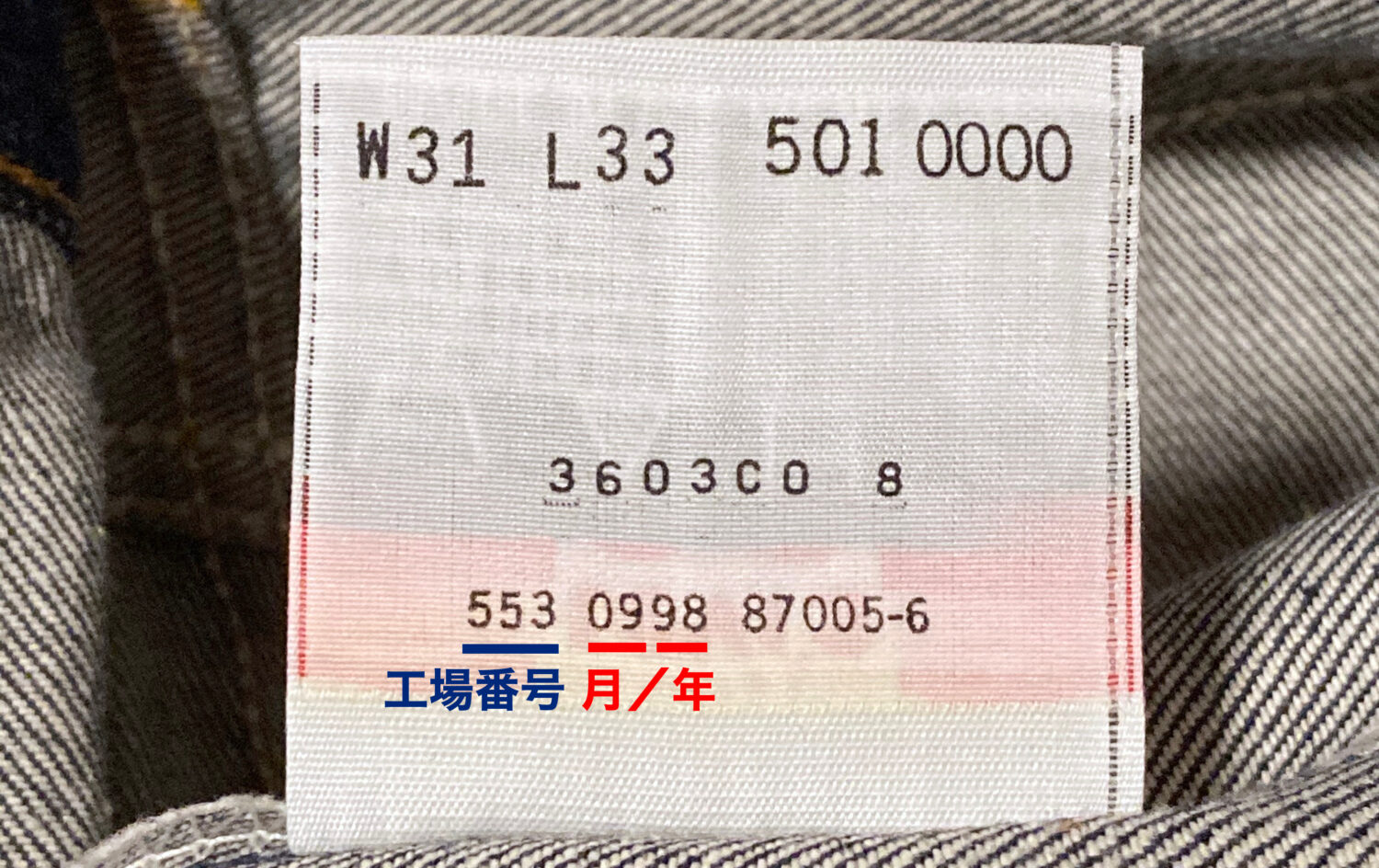 リーバイスの製造年の見方が10分でマスターできる😎 古着好き必見の完全ガイドLevi-Fun