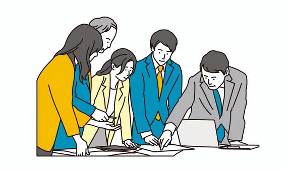 ビジネスマンイラスト - No: 1126199無料イラスト・フリー素材なら「イラストAC」