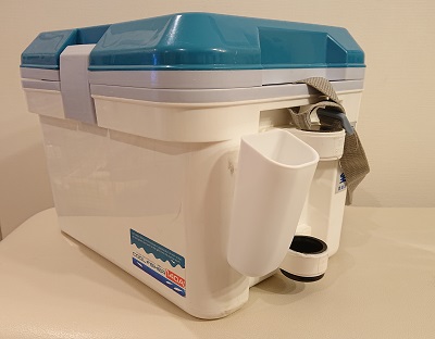 自作クーラーボックスで汁・保冷対策 – カヤックを漕いで釣り