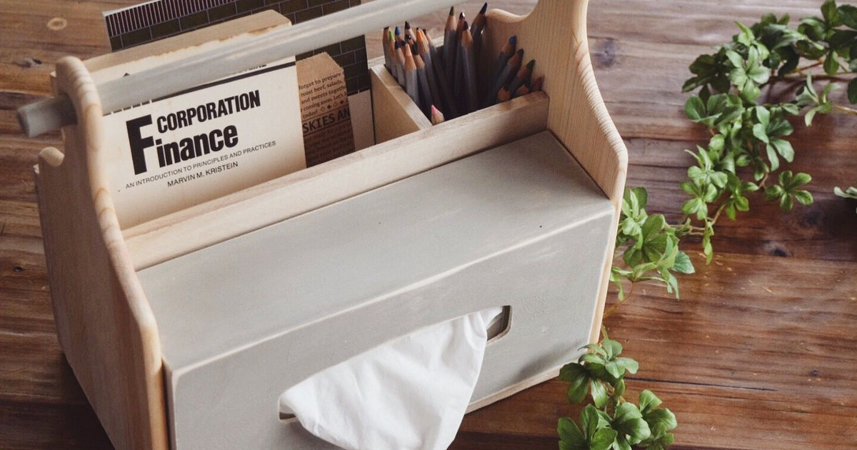 ボックスティッシュケースの作り方 改訂版CAINZ DIY Square