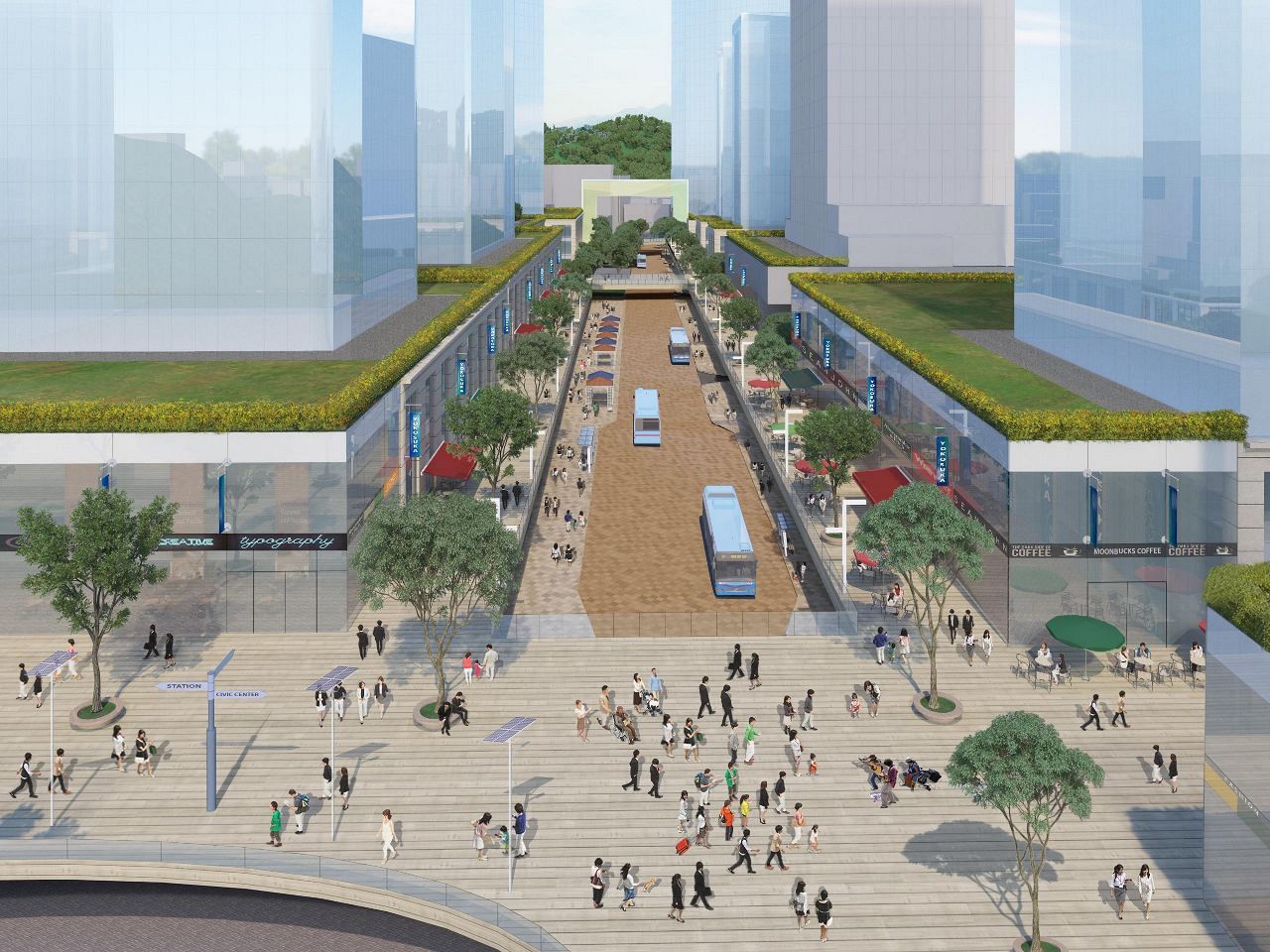 既存建物解体工事中の、横須賀中央駅前、33階約127m「若松町1丁目地区第一種市街地再開発事業」の様子 2024年10月6日撮影 - 再開発調査兵団