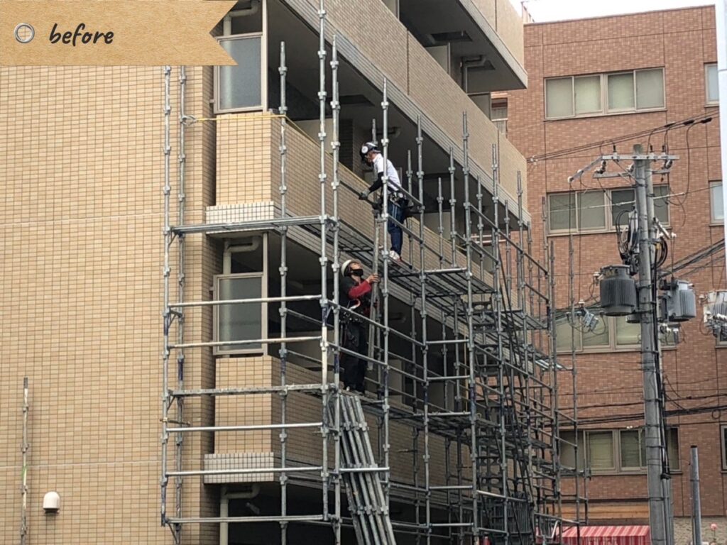 足場の組立にかかる時間はどれくらい？戸建て・マンション別に解説奈良市・生駒市の外壁塗装・屋根塗装は 安心安全 の平松塗装店