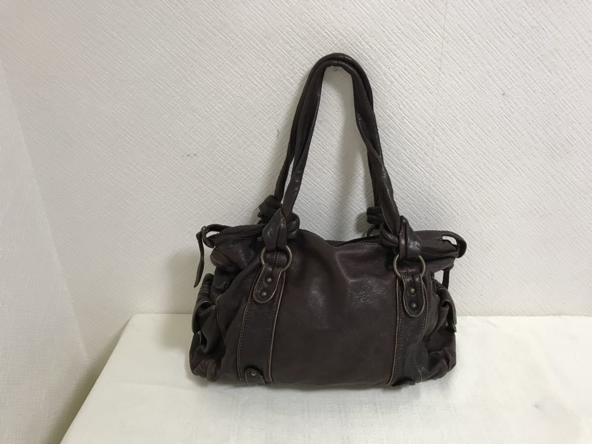 本物マルティナカポー ニMARTINACAPONI本革レザーデカビッグボストンハンドトートバッグビジネスバックトラベルレディースメンズ茶旅行Yahoo!フリマ 旧PayPayフリマ