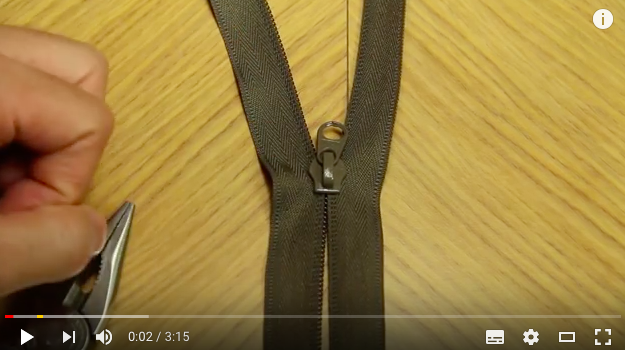 外れたファスナーの直し方How to fix the out zipper - ネコヤマンガ