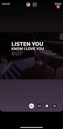 ストーリー キャプションを追加するTikTok