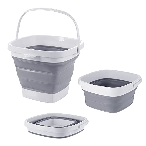 洗濯板やふたが付いたコンパクトな「折りたためるつけ置き洗いバケツ」発売！michill byGMO ミチル