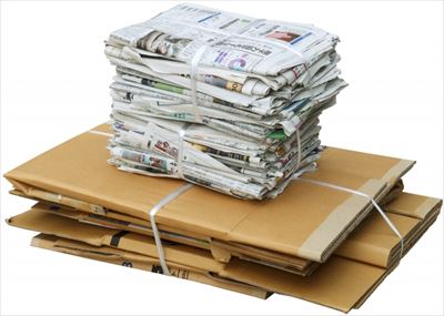 捨てないで！お近くの「古紙回収倉庫」へお持ちください大野城市