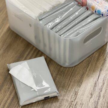 使わなくなったポケットティッシュを救済！セリアのポケットティッシュケース - 100均Like - 100均ブログ