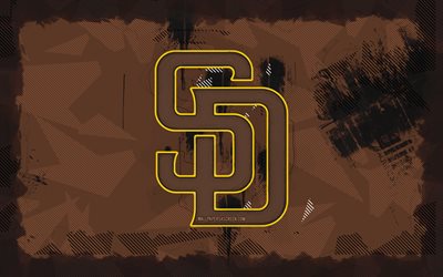 MLB サンディエゴパドレス PADRES ジャージ ジャケット ロゴライン M