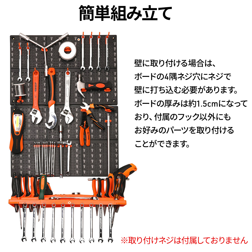 金属工具アイスクリューフック石膏ボードウォールフック収納頑丈な大型耐荷重ストレートフック壁用