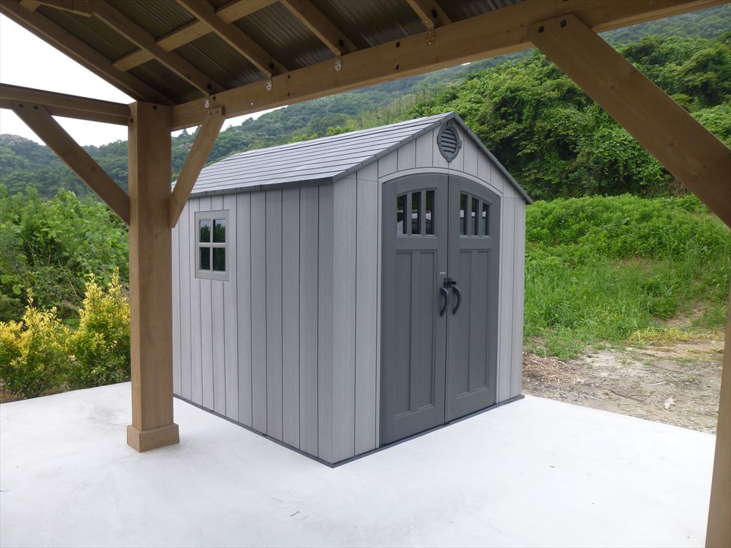 コストコ倉庫 バイクガレージ