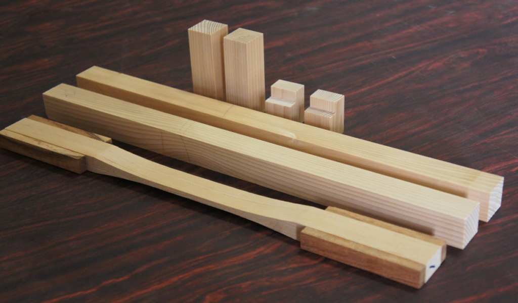 Mecmesin合板の重ねせん断試験