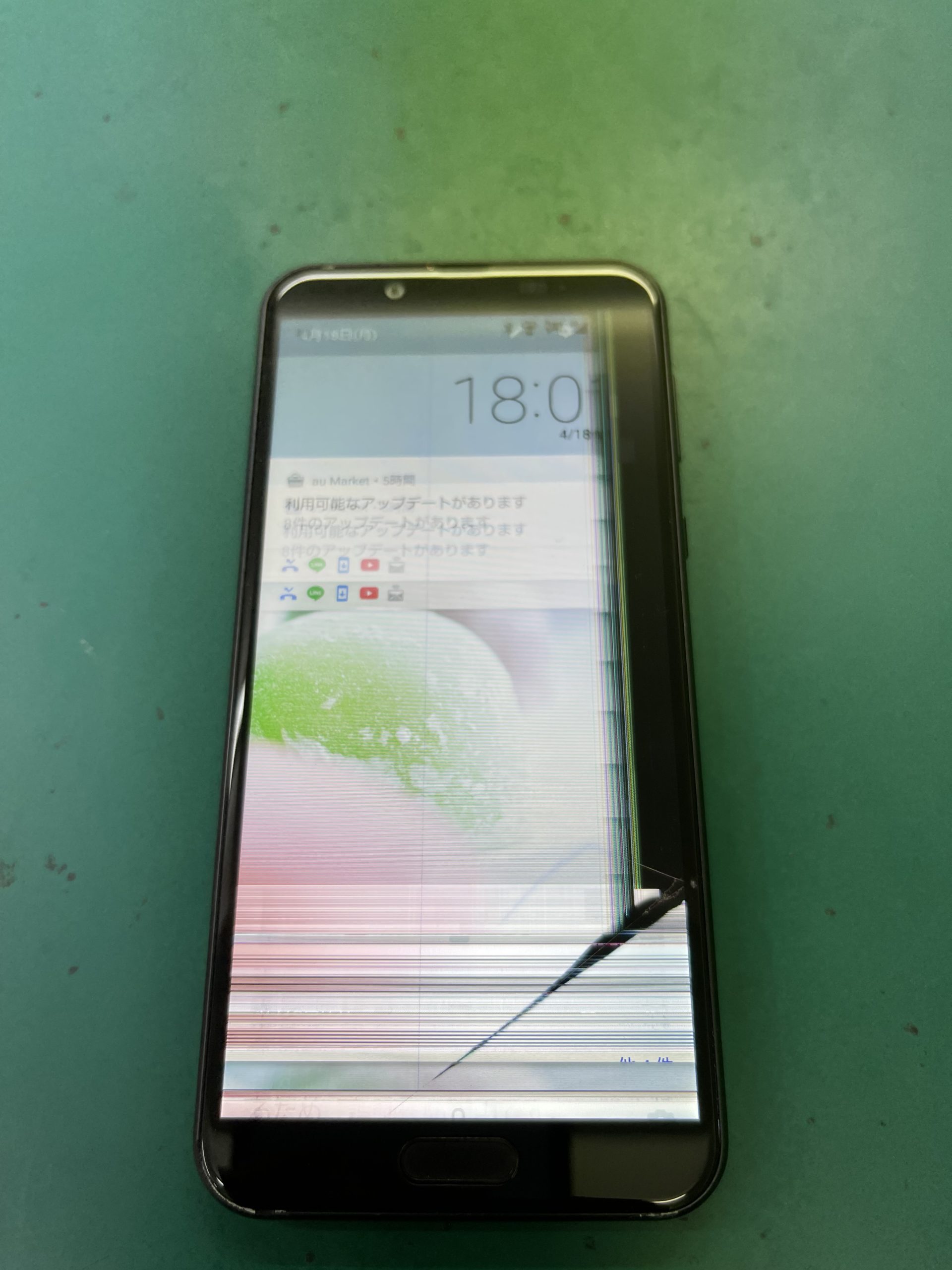 画面割れや液晶割れのスマホ スマートフォン からのデータ復旧スマホデータ99