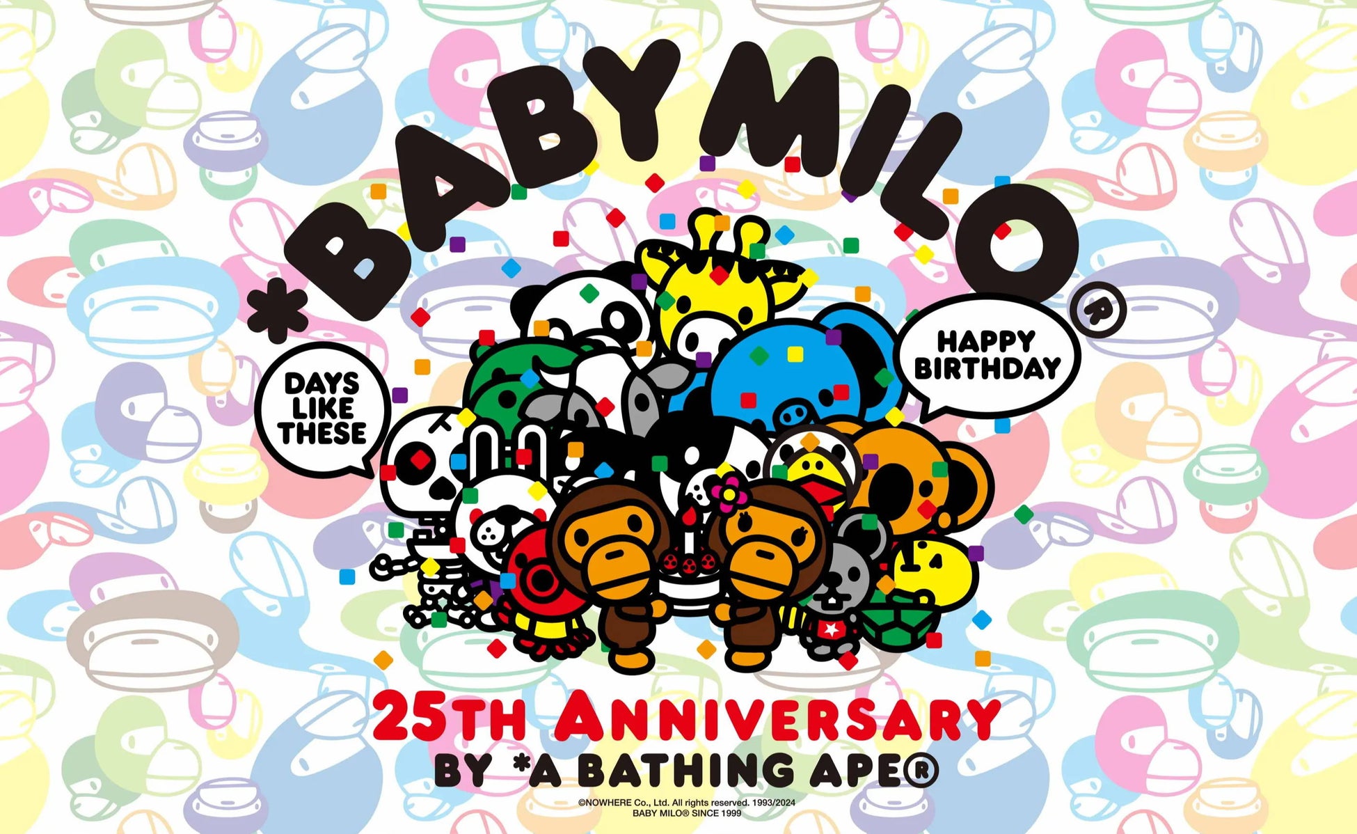 BABY MILO®︎の25周年ポップアップイベントを開催 | bape.com