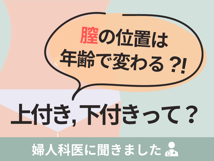 膣の位置は年齢で変わる！？上付き、下付きについて婦人科医に聞きました。 | ランドリーボックス