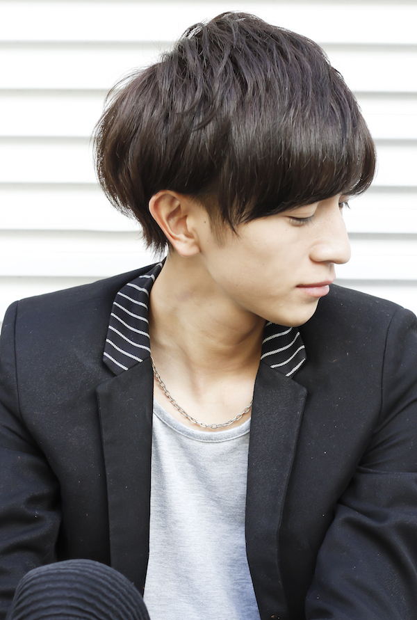 ビジネス対応ミディアムショート渋谷・道玄坂・明治通りの美容室 ROOTSのメンズヘアスタイルRasysa らしさ