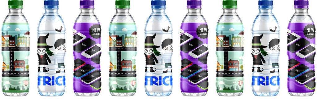 10%OFF！ペットボトル専用テンプレート キャンペーン＊下げ札・タグ・シール・ラベル・ポップ専門のサカエマーク