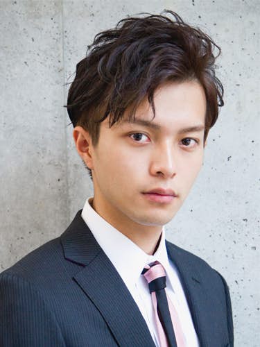 メンズ 髪型 ビジネス 30代 パーマ NS-261-公式 AFLOATオフィシャルサイト‐全ての女性を可愛くする世界一のカリスマ美容師集団アフロート‐