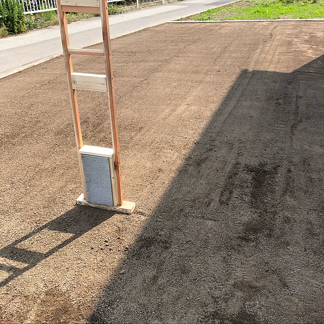 駐車場砂利敷き DIYジープ レネゲード・BU BV by edagener - みんカラ