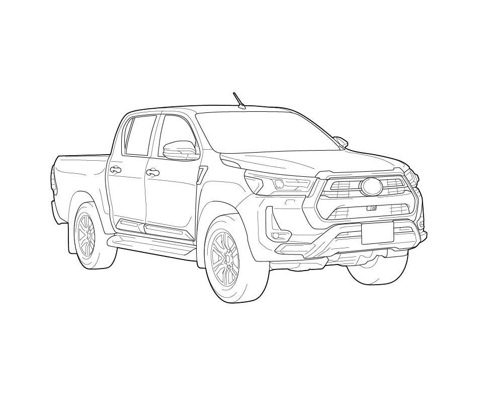 雑誌 Penオンライン トヨタがつくり上げた、日本を代表する高級セダン 名車のセオリー Vol.5 トヨタ クラウン 車イラストコサカダイキイラストレータ