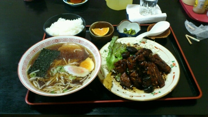 とんよし （三重県菰野町）ラーメンとんかつライスのセット - ほーすふぇざーず 食べ歩き、温泉、車中泊旅行記