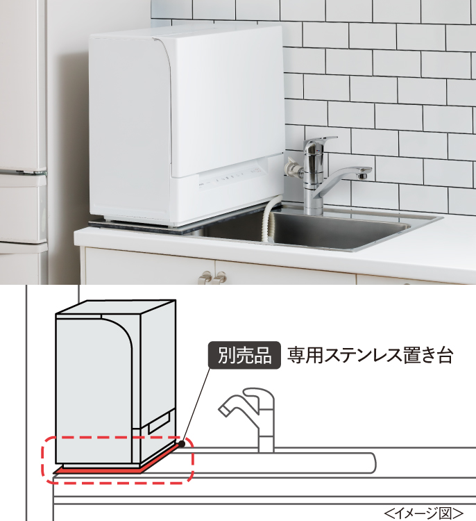 キッチン悩み② 狭くて食洗機置き場がない 冷蔵庫はどこに置けば？賃貸の狭いキッチンで終わらない模様替え賃貸45平米２LDK