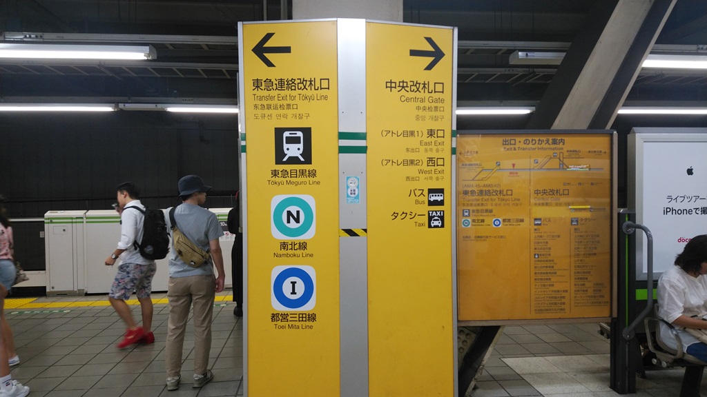 東急連絡改札口東京待ち合わせ場所ナビ