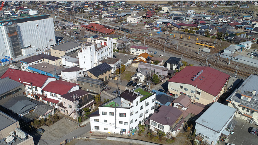 信濃大町駅とフレスポ付近 | 大町市中心街の紹介 写真126枚