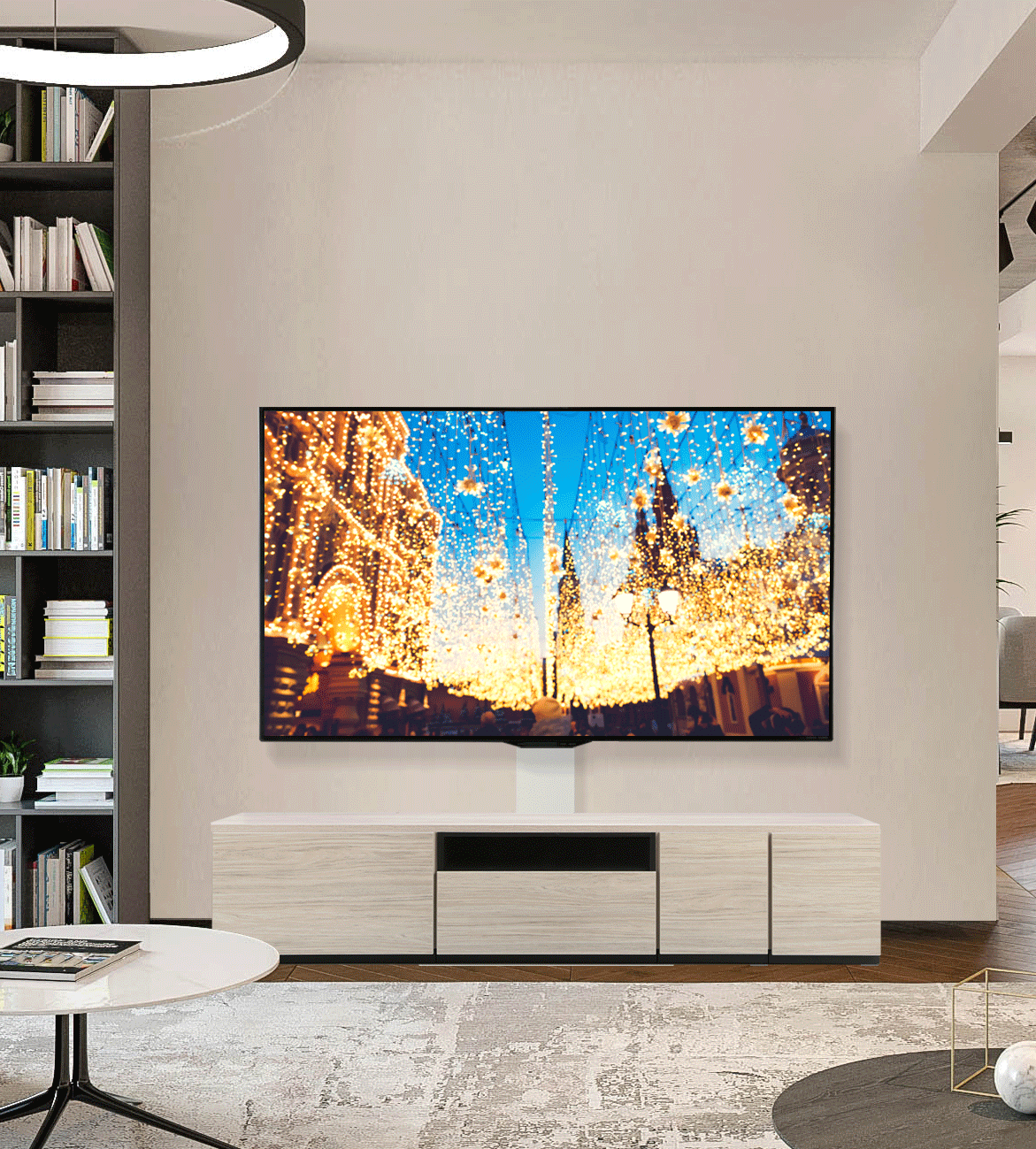 壁掛けテレビ 設置の理想的な高さは？ - エースオブパーツ