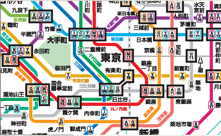 東京エリアの鉄道事業者6社局が連携し、 訪日外国人旅行者向け観光マップ「Tokyo Sightseeing Map」を作成しました東京メトロ