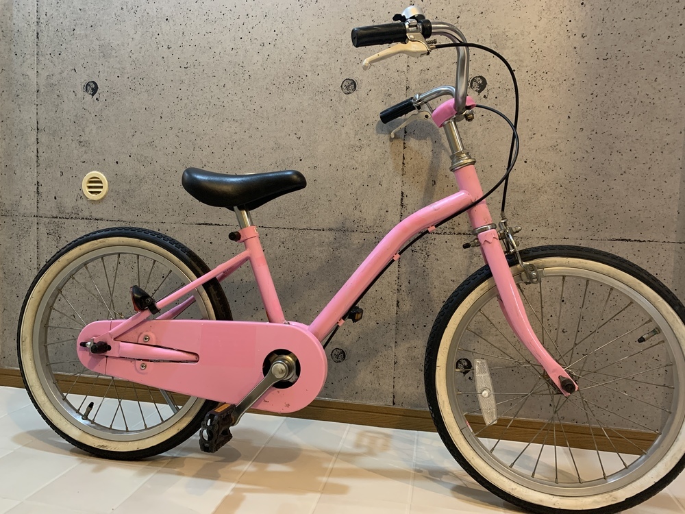 DIY 予算1500円！古い自転車をスプレー塗装