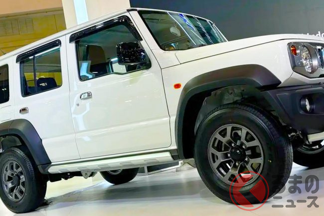 やる気現地スズキ！5ドア「ジムニーロング」が来年半ばに登場？5席＆7席用意と報道MOBYモビー