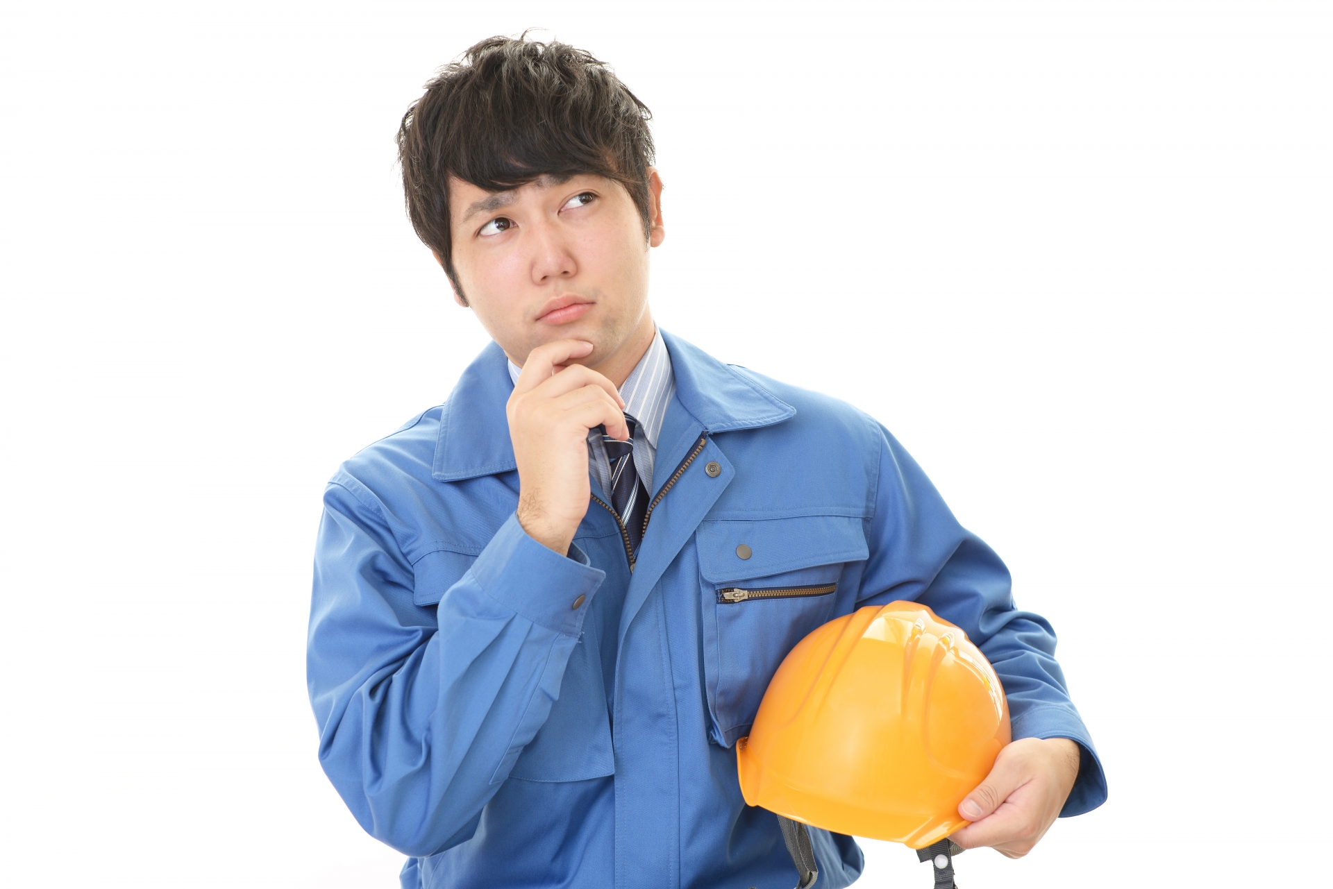 工事現場で働く作業着とヘルメットの作業員・土木・建築・建設・ガテン系の男性のイラスト素材106374415- PIXTA