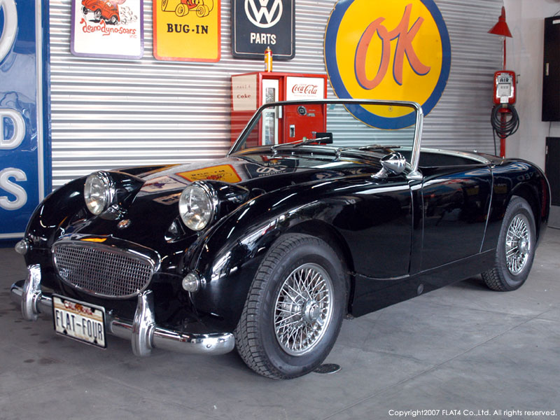 バルンくんは日本で「カニ目」英国で「カエル目」と呼ばれています！ 「オースティン・ヒーレー・スプライト」の魅力とは～カスタム・アウトドア・福祉車両・モータースポーツなどのカーライフ情報が満載～AUTO MESSE WEB オートメッセウェブ