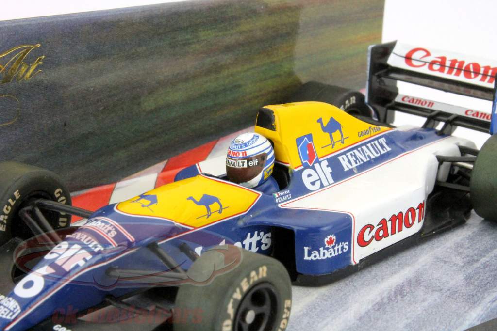 希少 ミニチャンプス 1992年5マンセル6パトレーゼ ２台