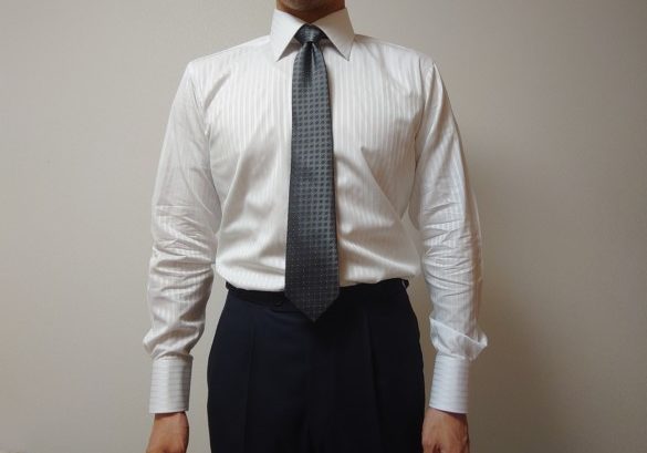 就活おすすめ 半袖 究極の就活シャツ マイナビコラボ白無地シャツカラーシャツ AOKI公式通販