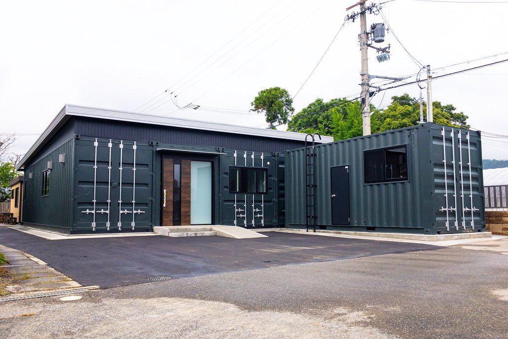 コンテナハウスの施行事例コンテナハウス 2040 JP