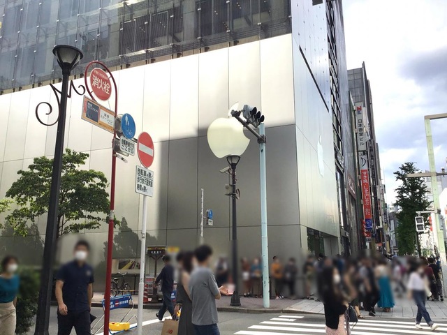 アップル銀座は8月30日からしばらくお引越し。仮店舗まで散歩してきた！ギズモード・ジャパン