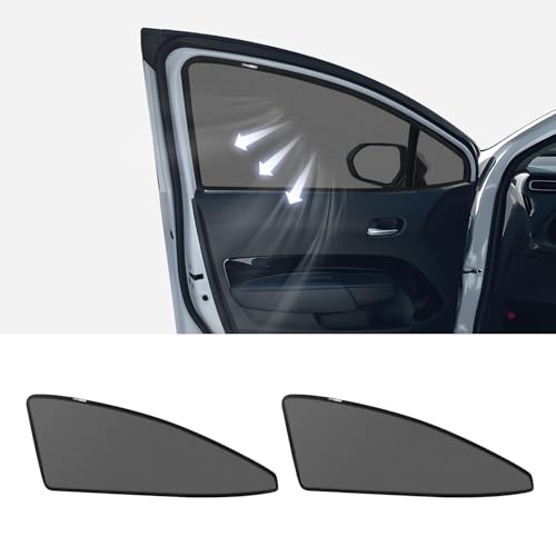 簡単着脱 マグネットタイプ 車両遮光カーテン 運転座席用 助手席用 選択 1枚 車用 サンシェード カーテン 磁石 貼り付けるだけ 日よけ 紫外線防止