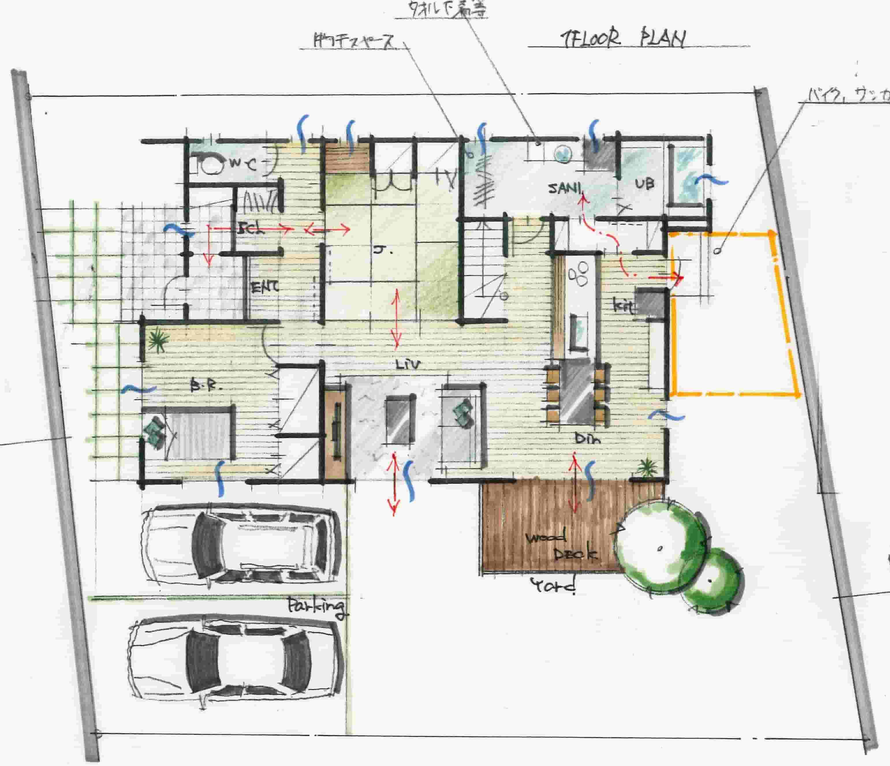 程よい距離感をつくる。「同居型二世帯住宅」の間取り集間取りプラン家づくりのアイデアReplan リプラン WebMagazine