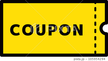 クーポン」アイコン・イラストのフリー素材 商用可